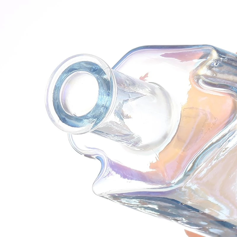 rose wine crystal bottle