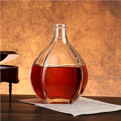 750ml Fliexken tal-Wisky tal-ħġieġ ċar