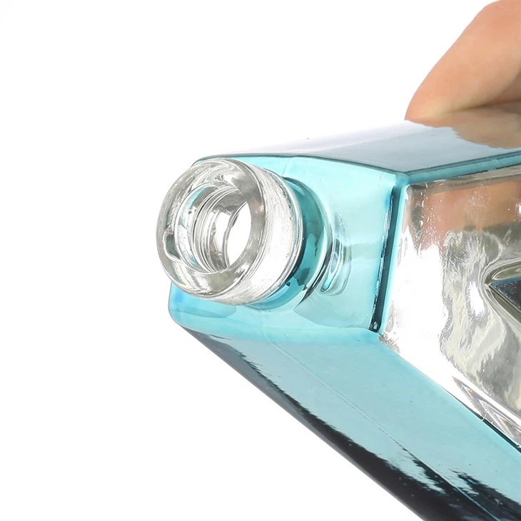 700ml Cobalt Blue Liquor Bottle
