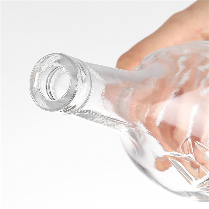 750ml Vodka Glass Liquor Bottles