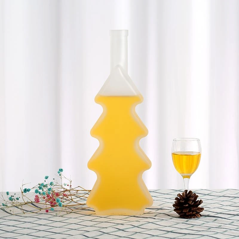 Frosting Glass Bottle Alcohol