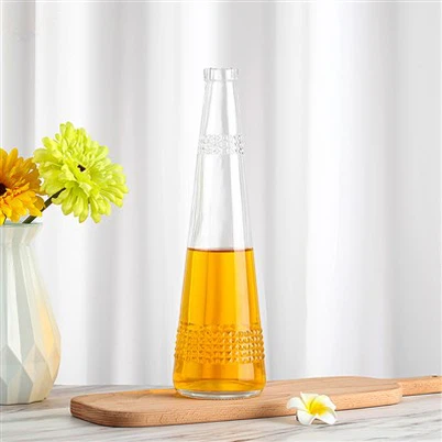 Fliexken tal-Likur tal-Ħġieġ ta '500ml B'Għotjien